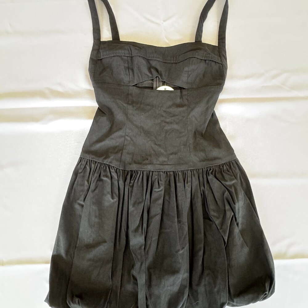 En Creme Fly Away Bubble Dress Black Size S - Picture 3 of 13
